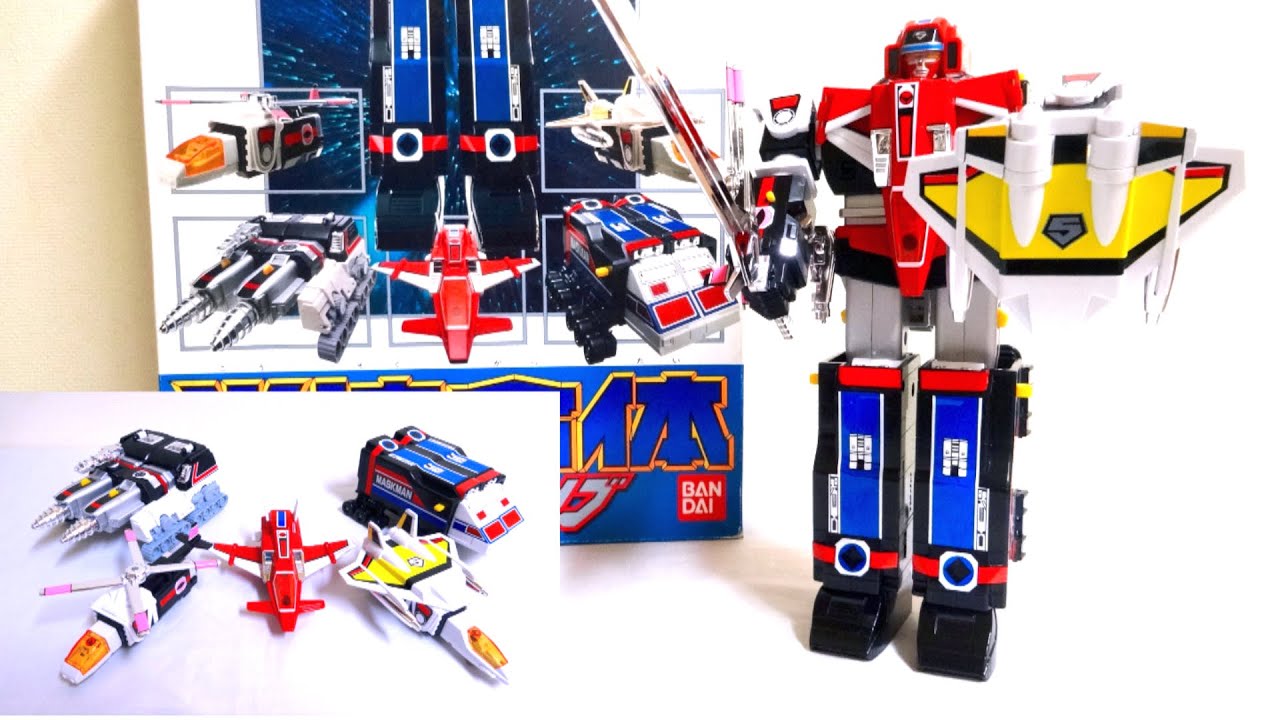 光戦隊 マスクマン】高いが安い! DX超合金 光速合体 グレートファイブ