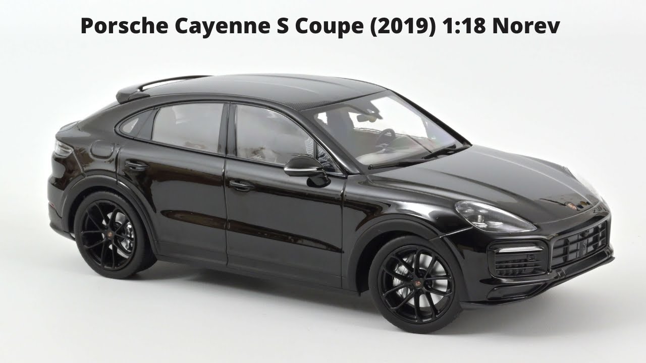 Porsche Cayenne S Coupe (2019) 1:18 Norev Diecast Model Review