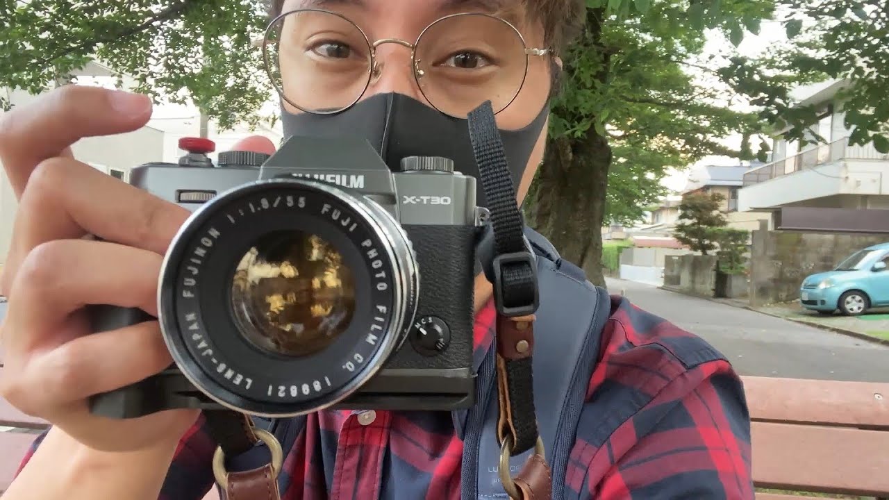 Testing the Fujinon 55mm f1.8 vintage lens!!! - YouTube