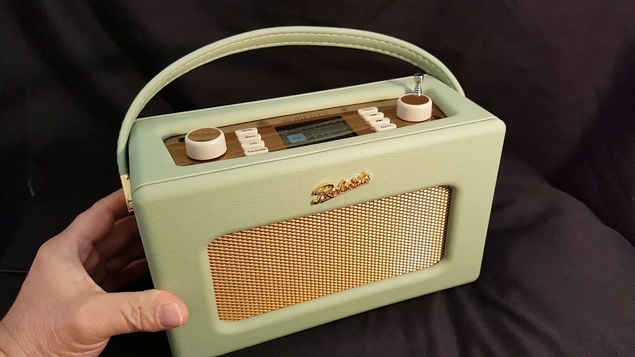 Roberts RD70 Revival DAB+ Radio in Leaf Green - YouTube
