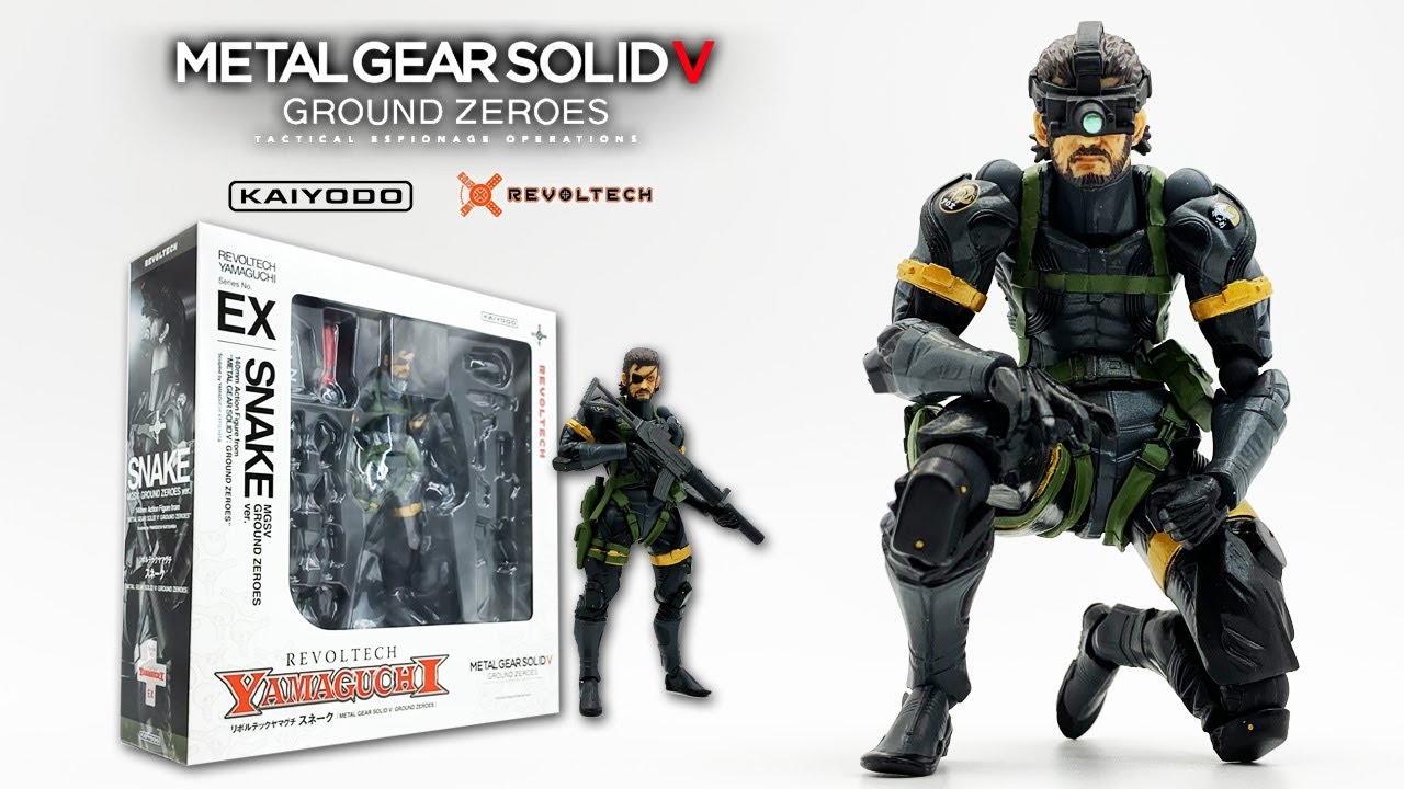 Metal Gear SolidⅤ】SNAKE GROUND ZEROES.ver (REVOLTECH Figure