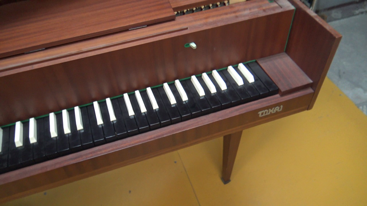 トーカイ チェンバロ（ジャンク品）① ぴあの屋ドットコム - YouTube