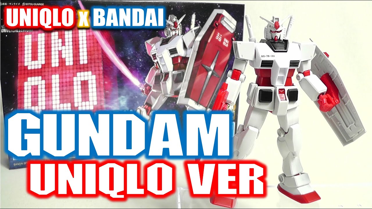 プラモ》ガンダム ユニクロVer. ガンプラ40周年コラボ《Plastic Model