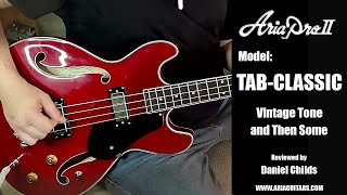 Aria Pro II TAB-CLASSIC - YouTube