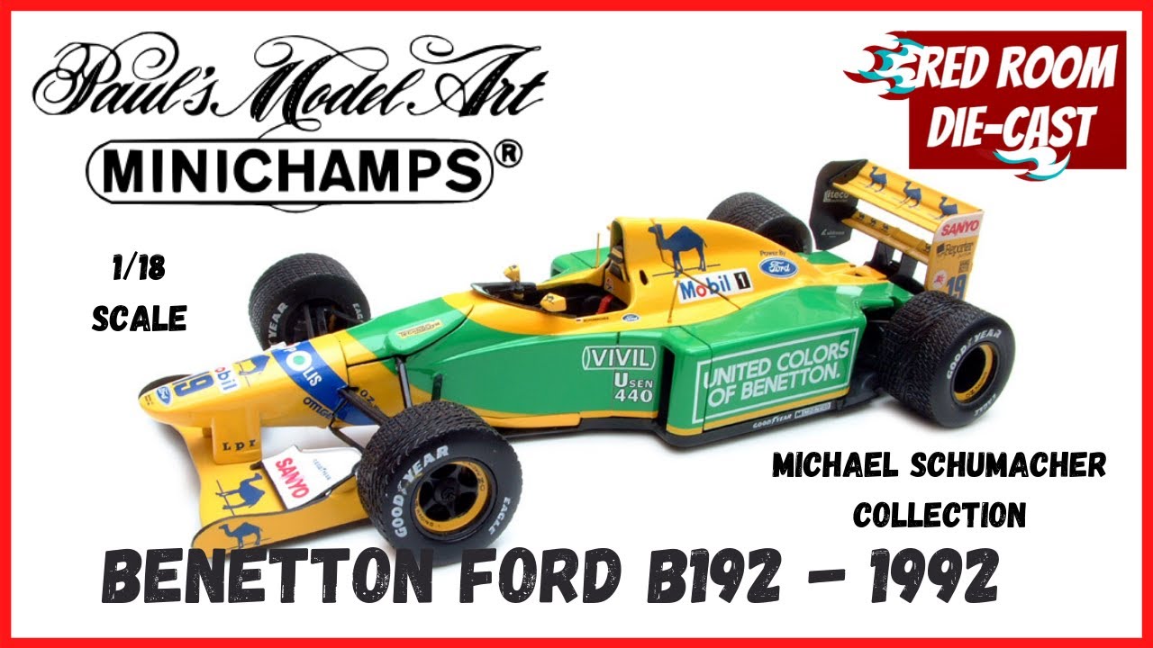 BENETTON B192 - MICHAEL SCHUMACHER COLLECTION - By MINICHAMPS