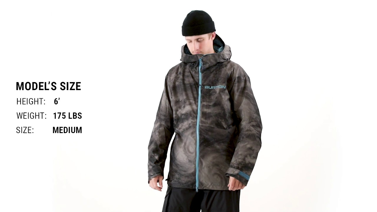 Burton Gore-Tex Radial Snowboard Jacket Fit Review – Tactics - YouTube