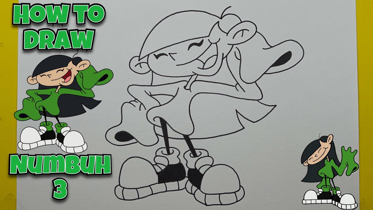 How To Draw Numbuh 3 | Codename: Kids Next Door | Step by Step