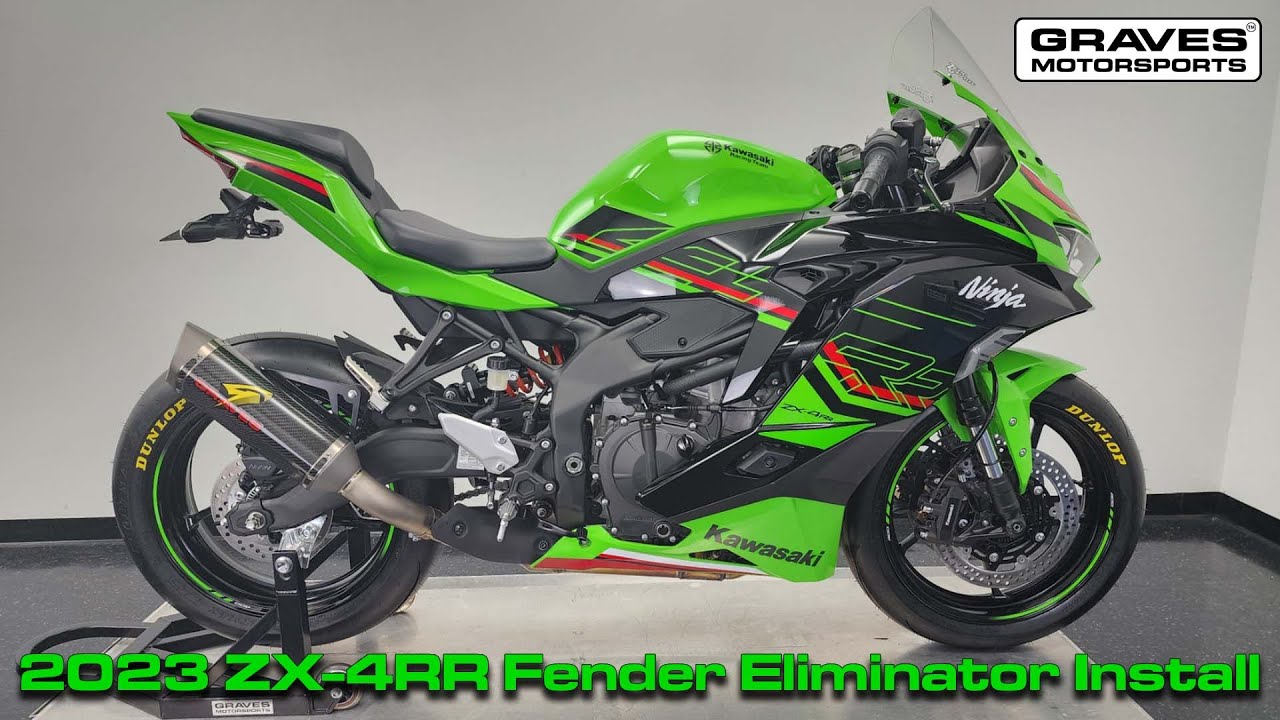 Kawasaki ZX-4RR Fender Eliminator