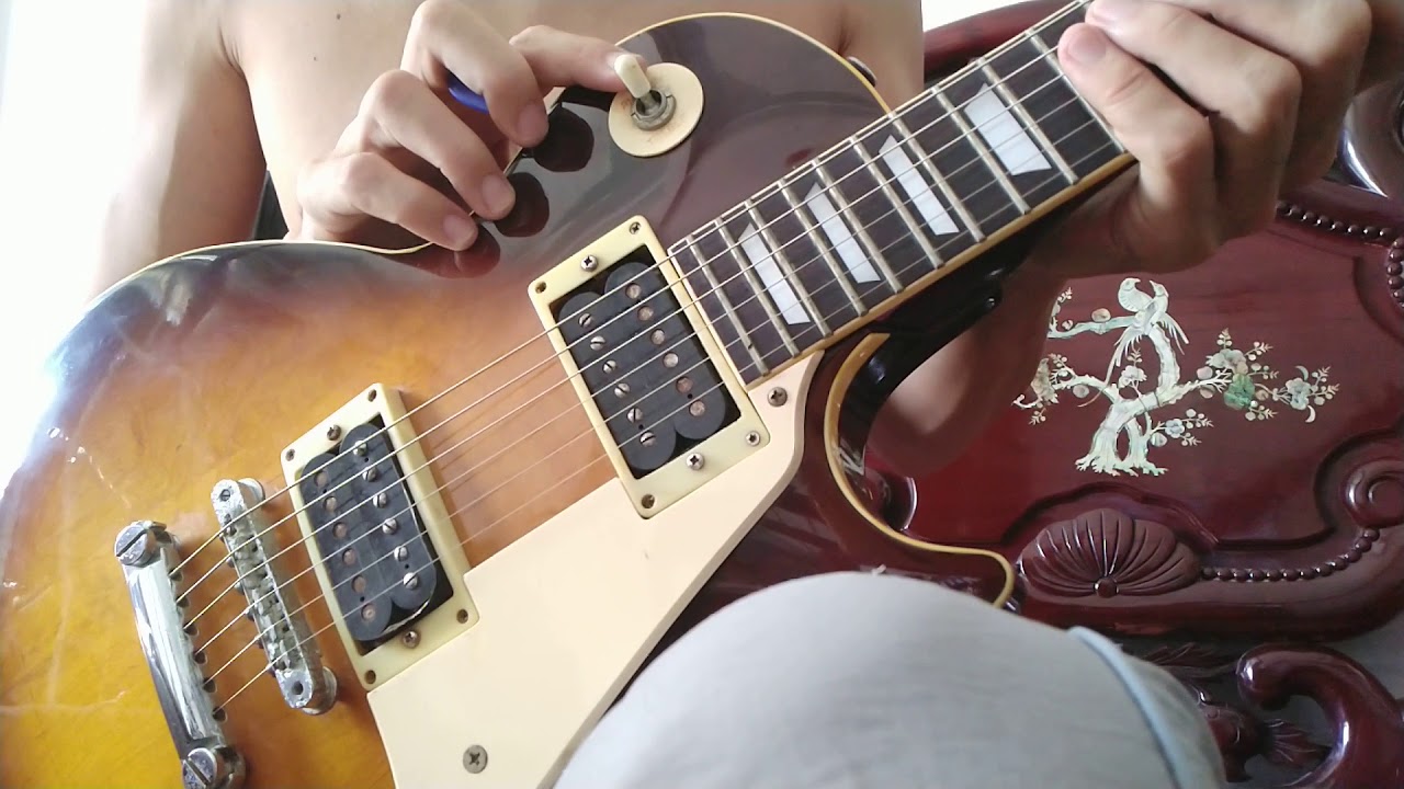 Yamaha SL380 Studio Lord bolt on neck Les Paul first draft demo