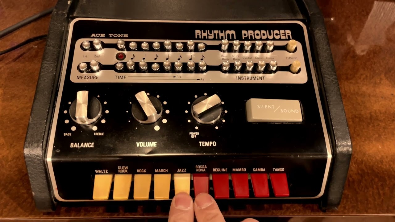 ACE TONE FR-15 Rhythm Producer - YouTube