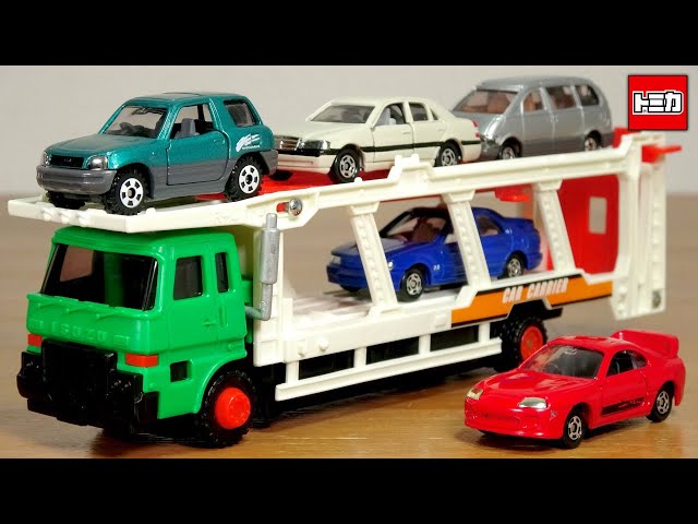 I want to see more sets like this! Tomica Deluxe Car Carrier Set I