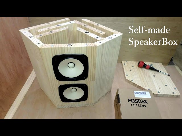 小型ながら大音量が出せる超ミニ・バックロードホーンD-121の作製