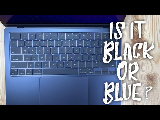 2022 Midnight Macbook Air M2 Unboxing & Detailed Color Inspection