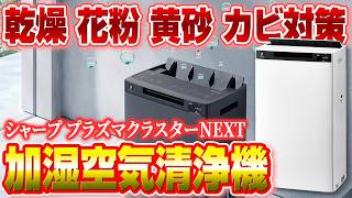 シャープ KI-T75YX 加湿空気清浄機 プラズマクラスターNEXT搭載 グレー