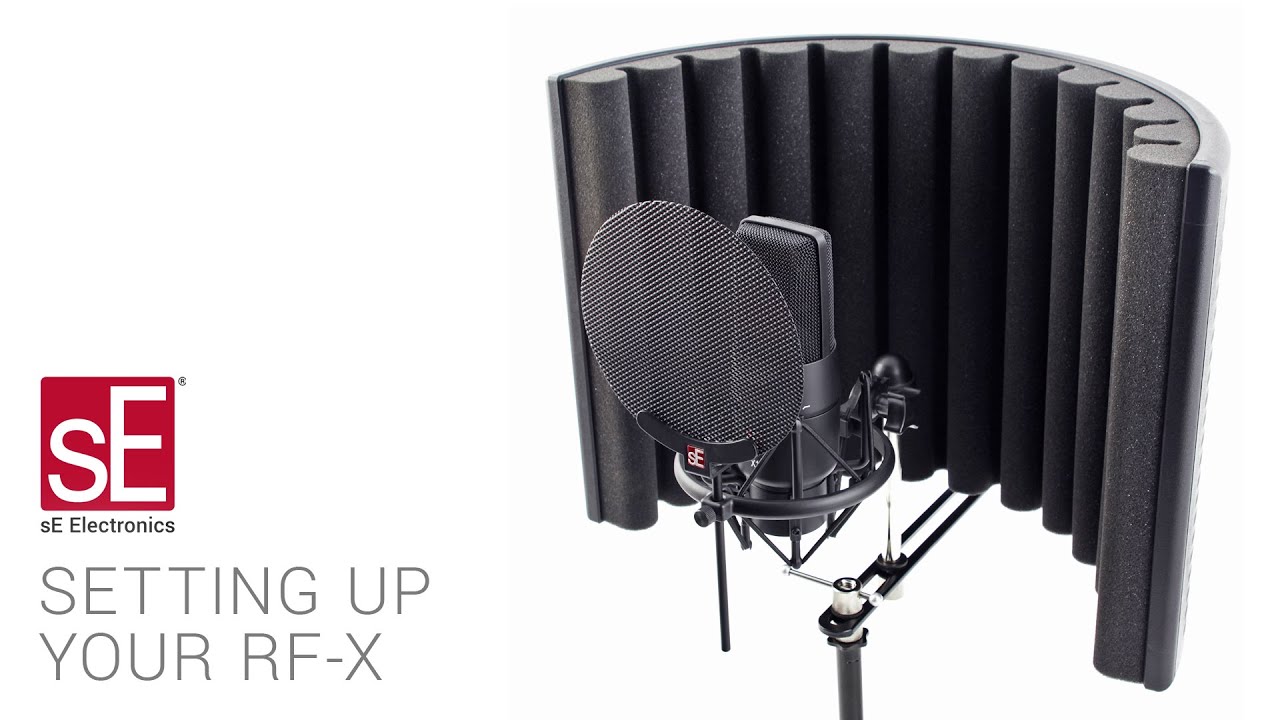 自宅でのボーカル収録に特化したリフレクションフィルターにカラバリ