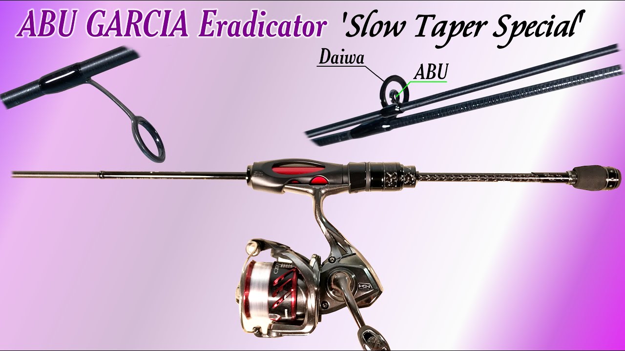 ABU GRACIA Eradicator 'Slow Taper Special' | Super Ultralight Rod