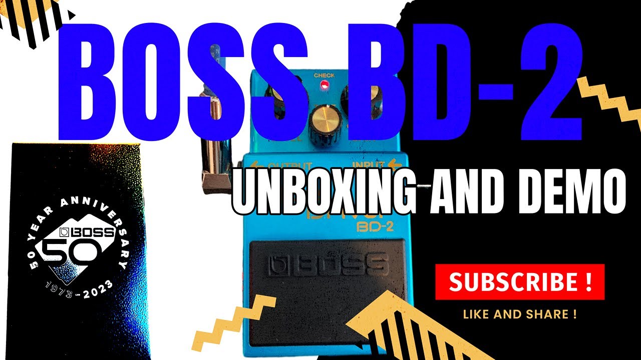 Guitar Pedal X - GPX Blog - Boss BD-2 Blues Driver-ology