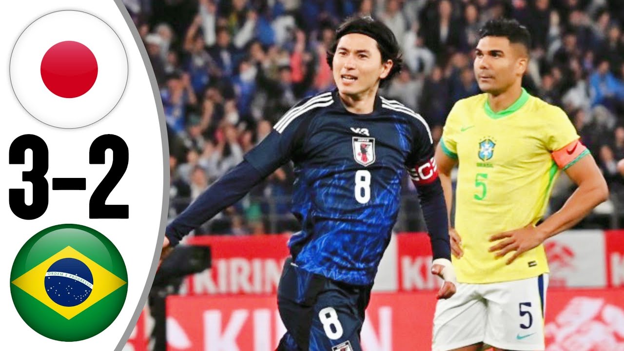 Japan vs Brazil 3-2 | What a Come Back💥 Extended Highlights and