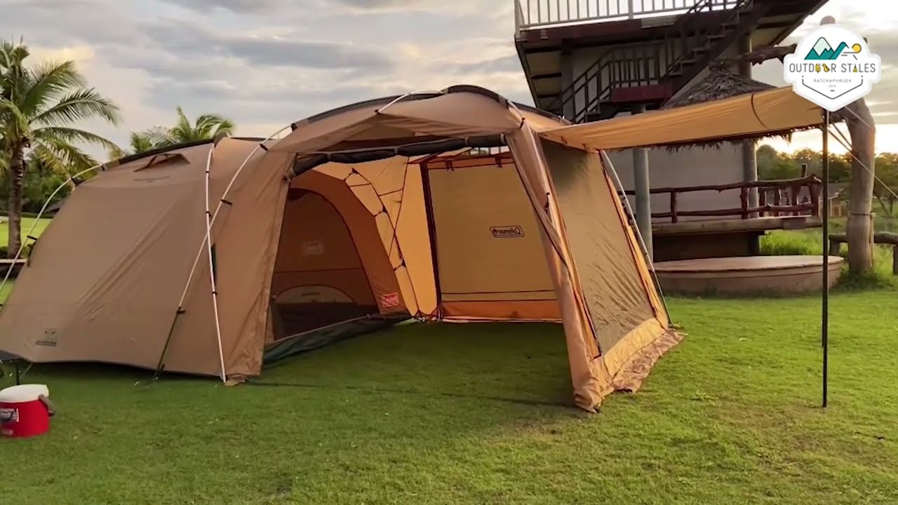 Coleman TOUGH SCREEN 2-ROOM HOUSE/MDX - YouTube