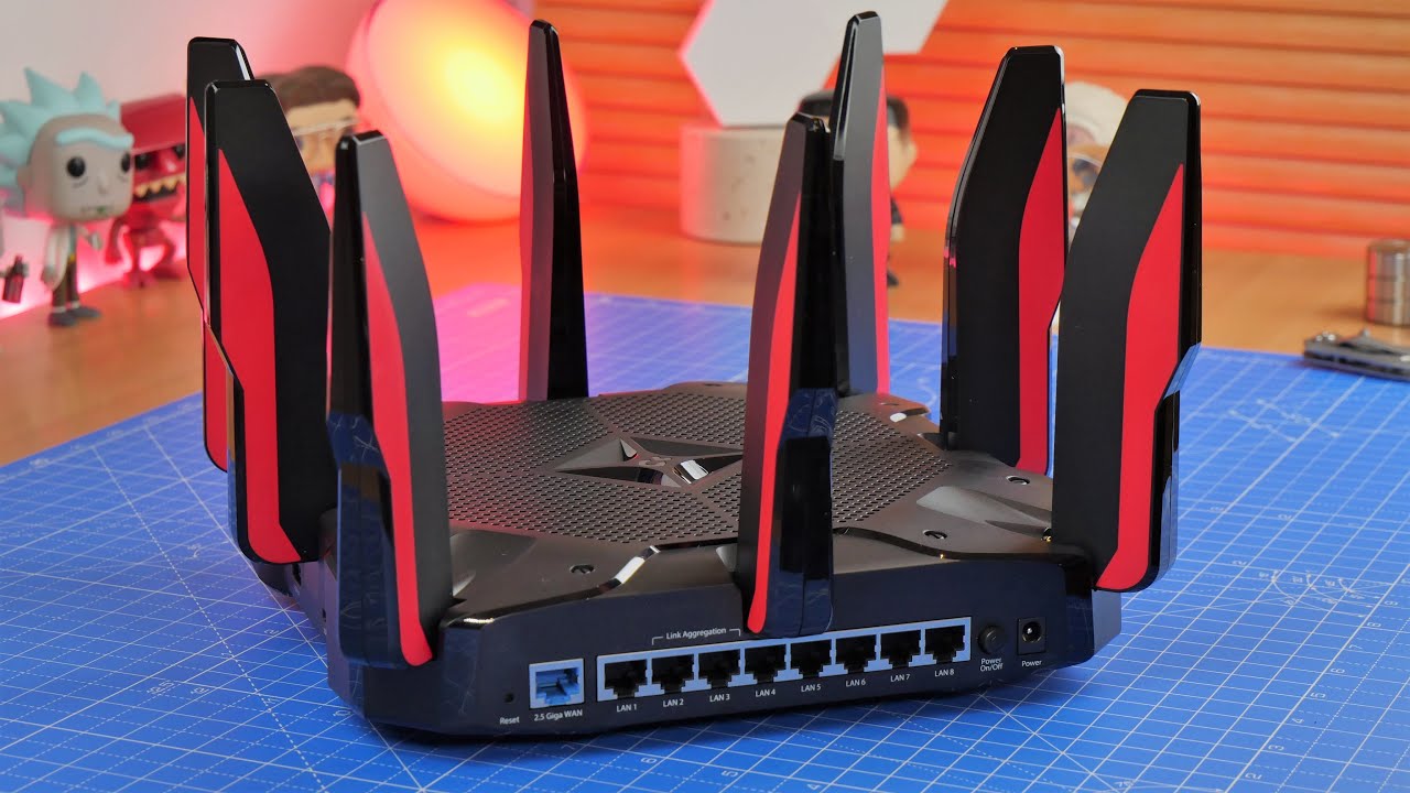TP-Link AX11000 Gaming Router Review - all awesome aerials and