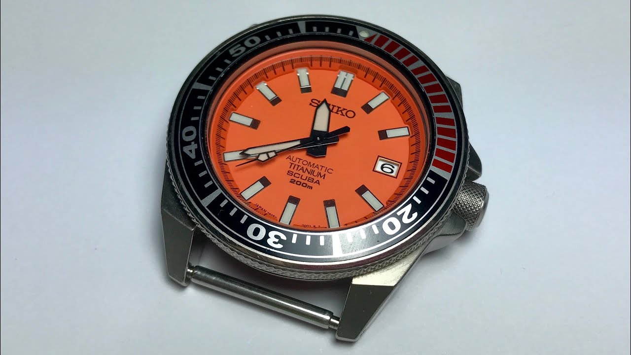 SEIKO SBDA005 Orange Samurai 7S25 Watch Review - YouTube