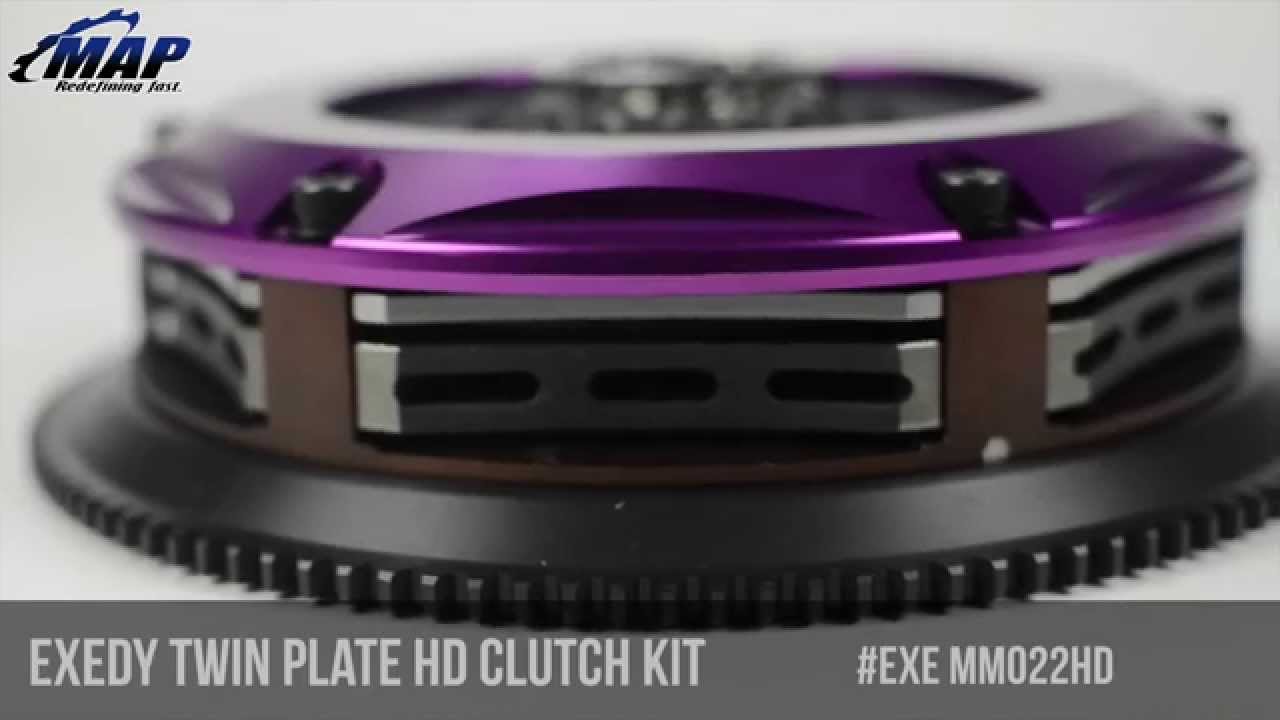 Exedy Cerametallic Twin HD Clutch Kit | Evo 8/9 MM022HD - YouTube