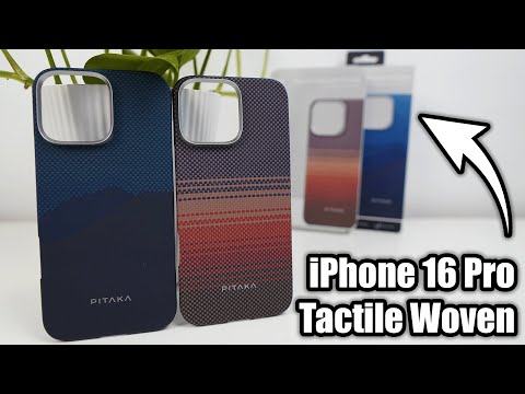 Almost Perfect Minimalist Case! - Pitaka 16 Pro Max Tactile Woven