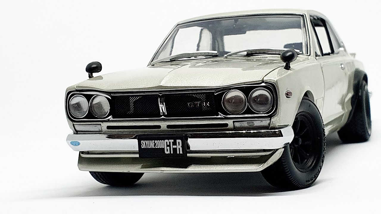 1/18 Kyosho diecast Nissan Skyline GT-R Hakosuka KPGC10 - YouTube