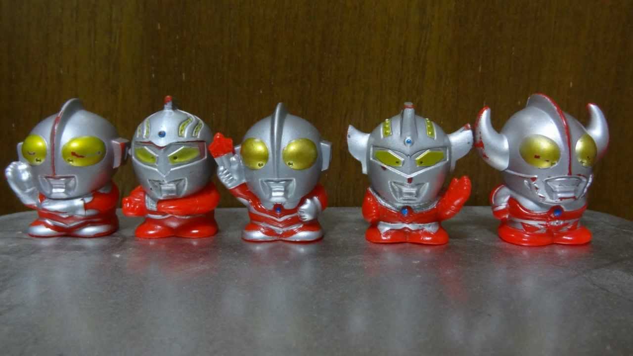 ウルトラマン 指人形集 ultraman finger puppet - YouTube