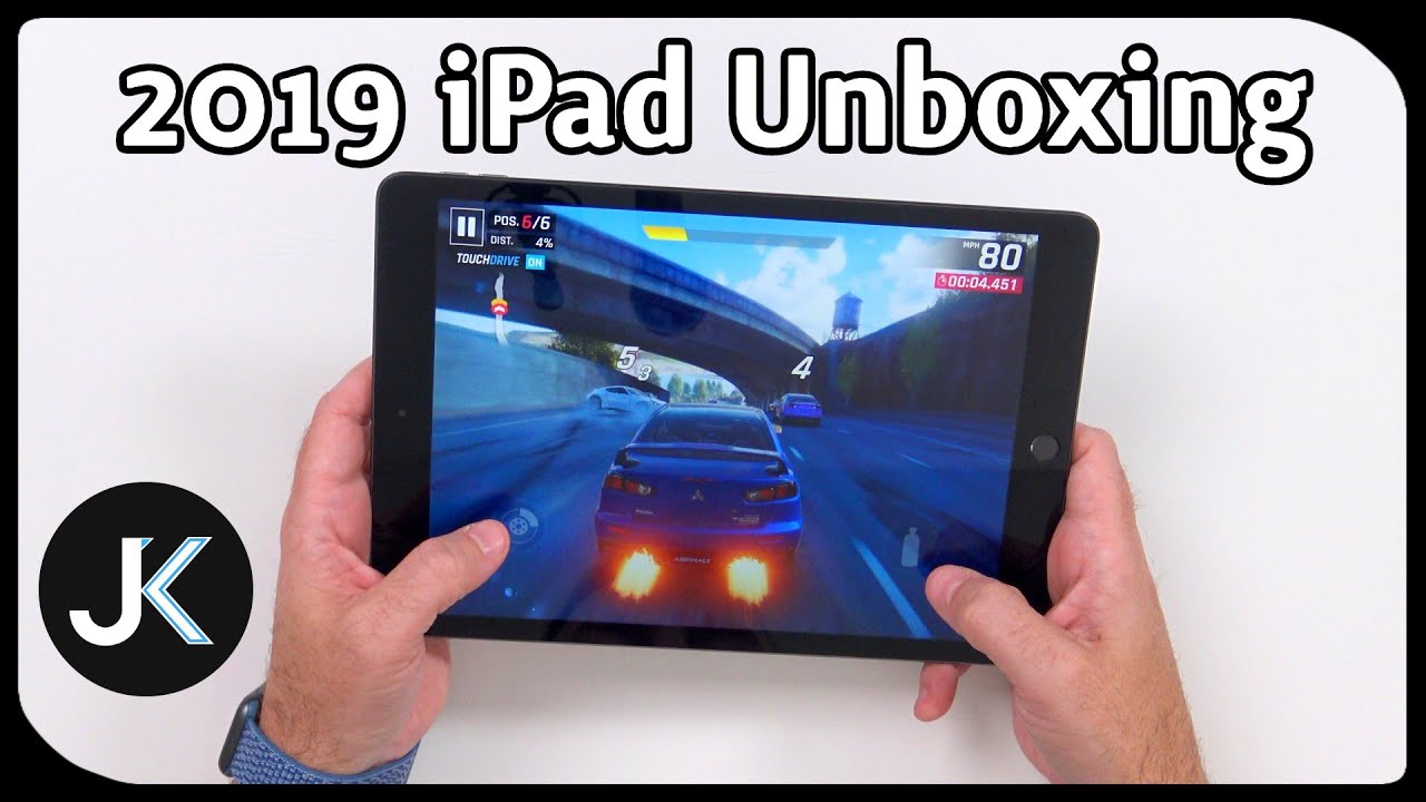 2019 iPad (7th Gen, 32Gb, Space Gray) Unboxing and First