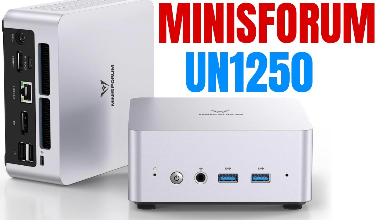 This Tiny PC Packs a Punch! – MINISFORUM UN1250 - YouTube