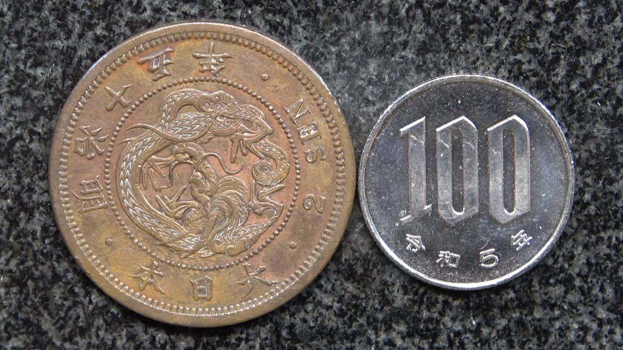 4年ぶりの二銭銅貨磨き （お酢×ピカール×万毛ブラシのコラボ） - YouTube