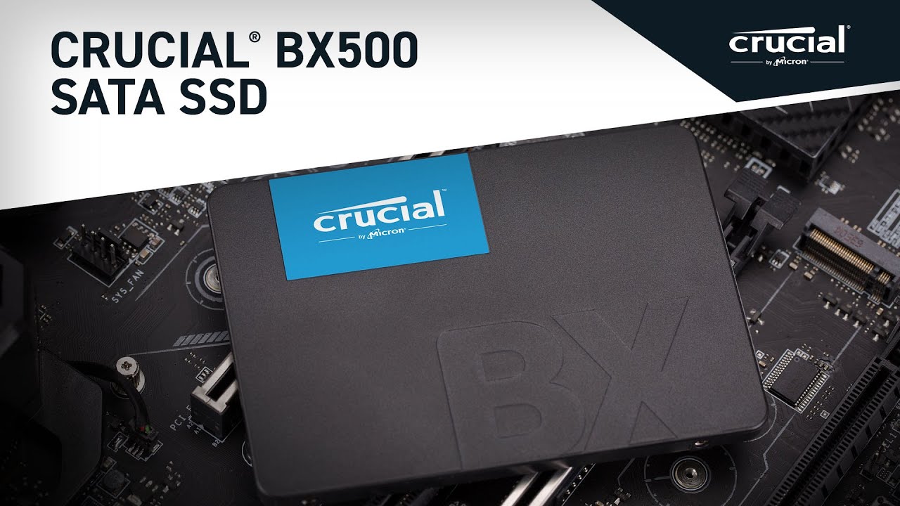 Crucial BX500 1TB 3D NAND SATA 2.5-inch SSD | CT1000BX500SSD1