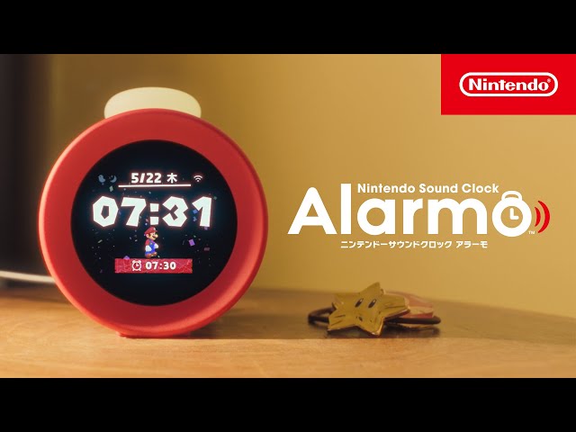 ニンテンドーサウンドクロック Alarmo CM - YouTube
