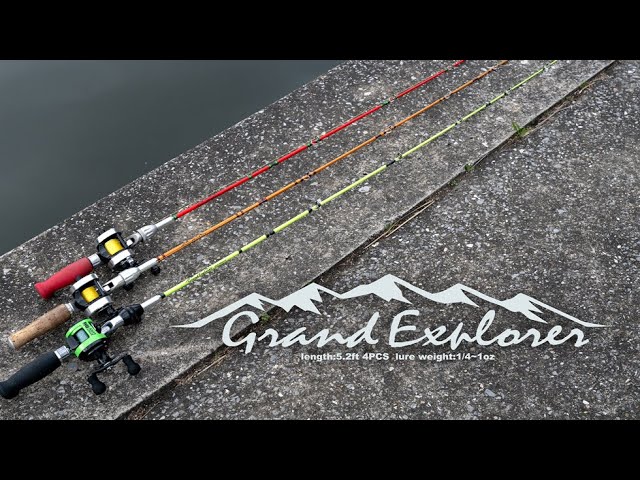 新作4ピースロッド、グランドエクスプローラー完成！！ - YouTube