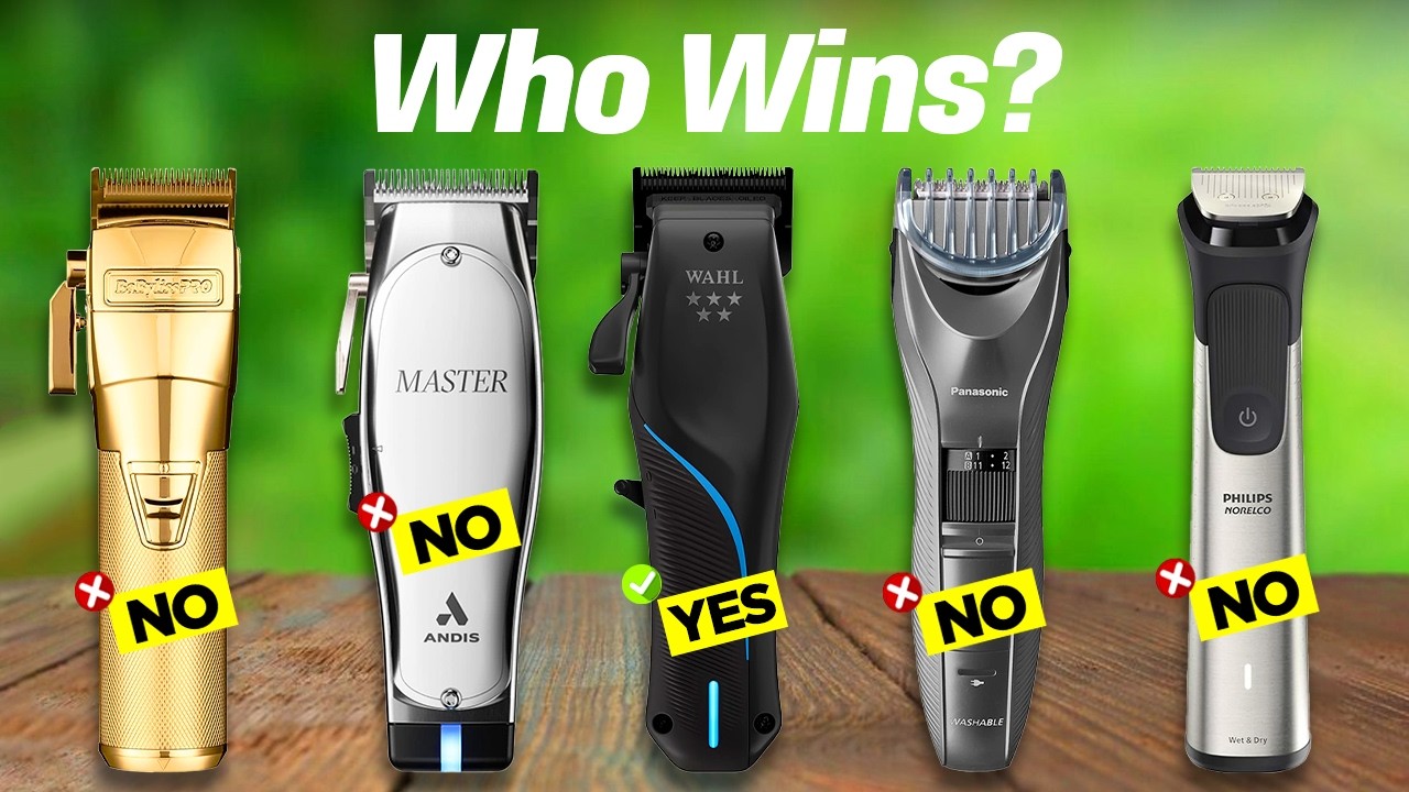 Best Hair Clippers 2026 [Wahl vs Andis vs BaByliss] - YouTube