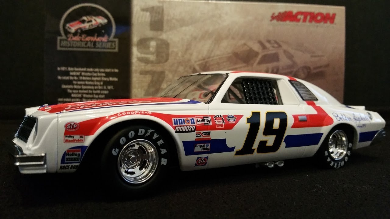Dale Earnhardt #19 1977 Belden Asphalt Malibu - YouTube