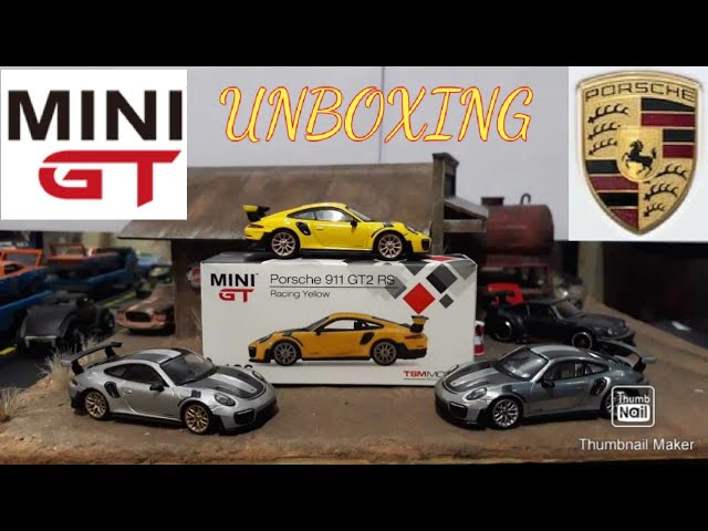 New Mini GT Porsche 911 GT2 RS in Racing Yellow unboxed & reviewed