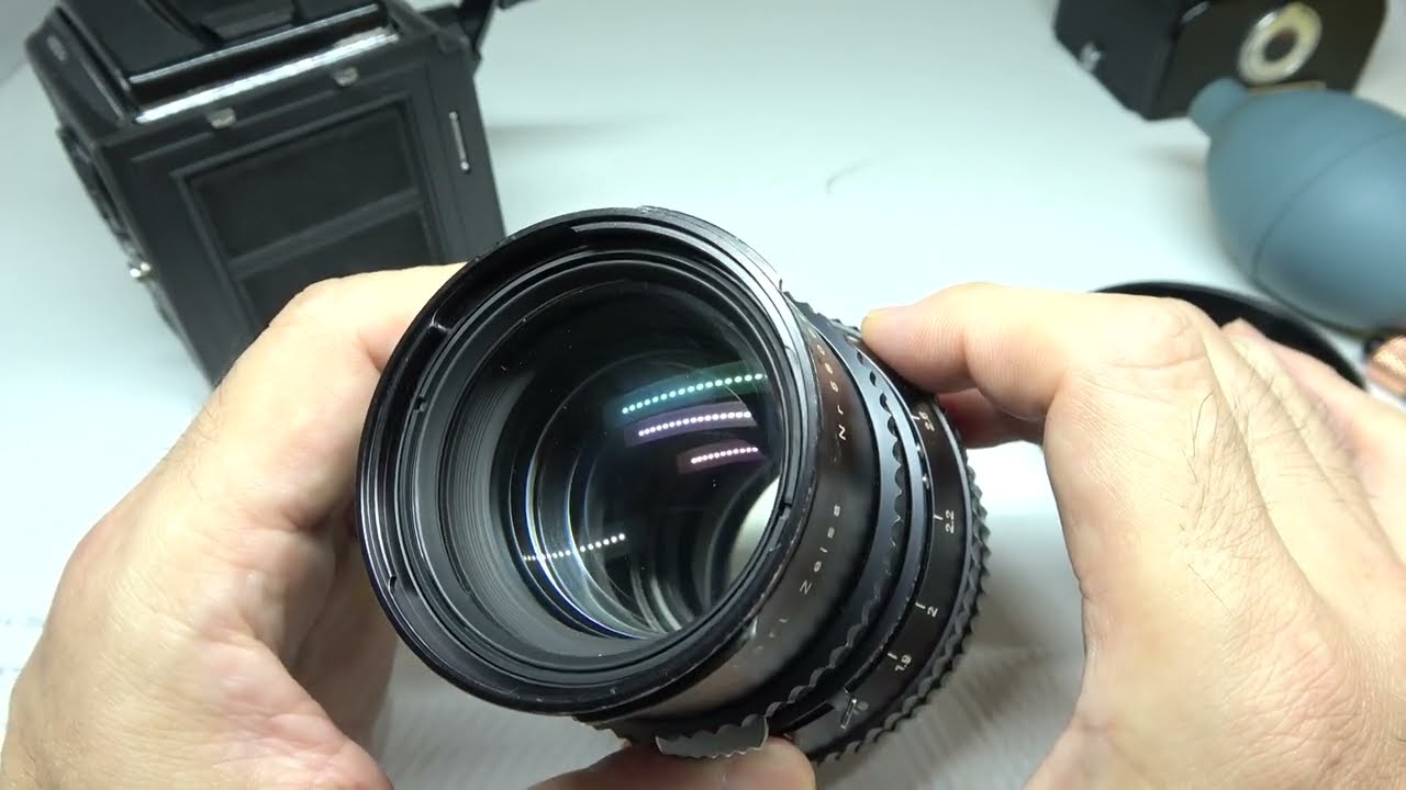 Hasselblad ハッセルブラッド Sonnar ゾナー C150mmF4 黒鏡胴 - YouTube