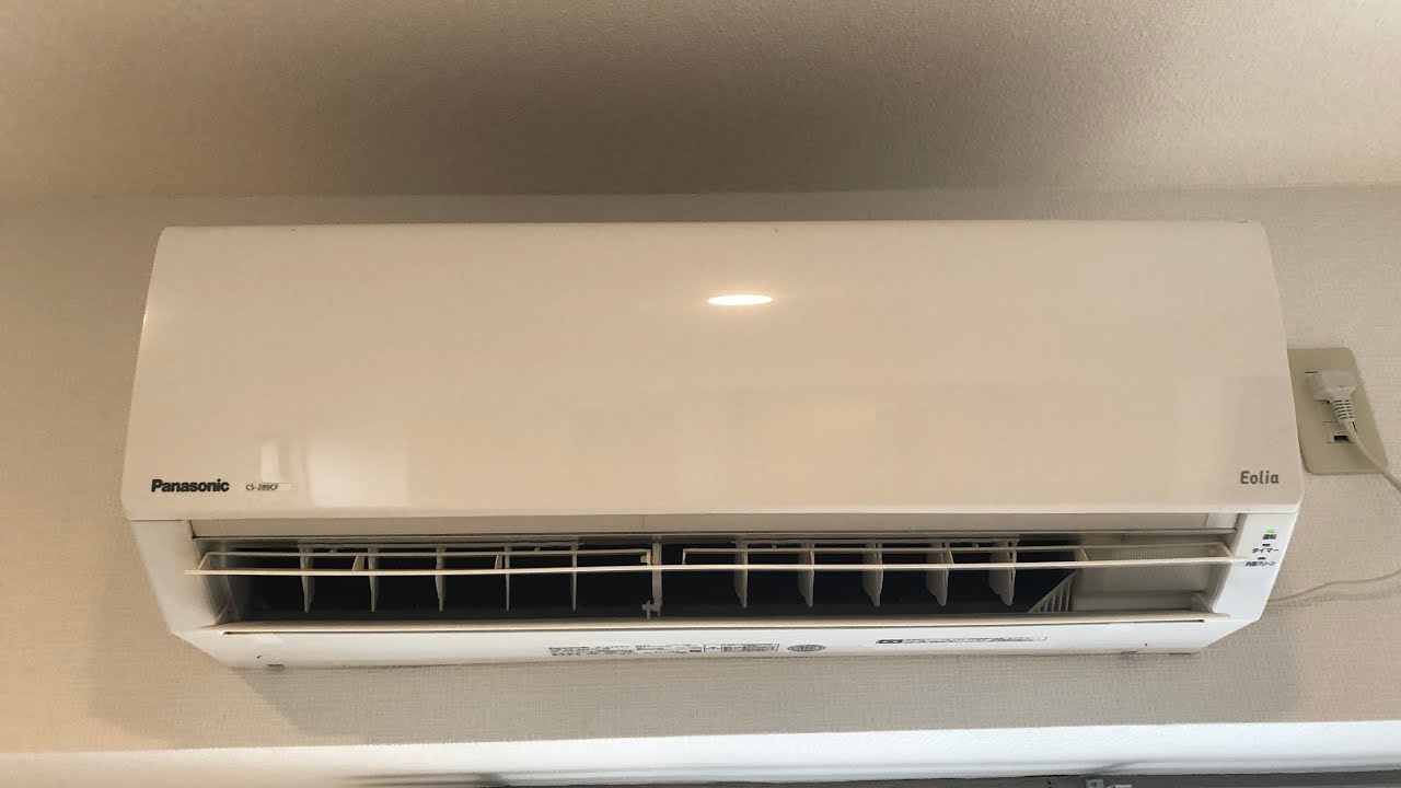 CS-289CF-W パナソニック(Panasonic)【エアコン洗浄】 - YouTube