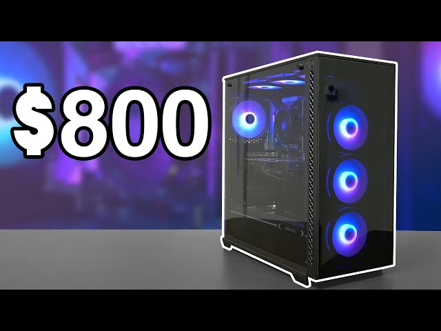 $800 Gaming PC Build - Ryzen 5 2600 + GTX 1660 - YouTube