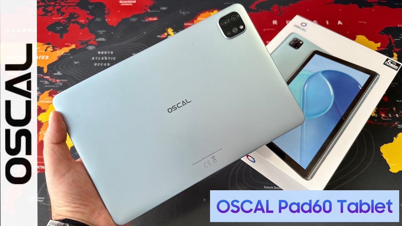 OSCAL Pad60 Tablet Low Cost - Unboxing and Hands-On - YouTube