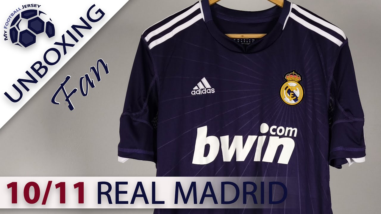 Real Madrid Third Retro Jersey 10/11 Ronaldo (KitMM) Fan Version