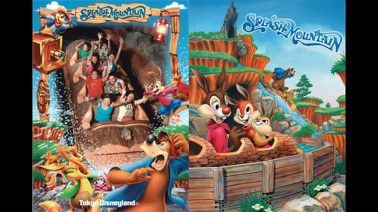 東京ディズニーランド スプラッシュ・マウンテン 2003 - YouTube