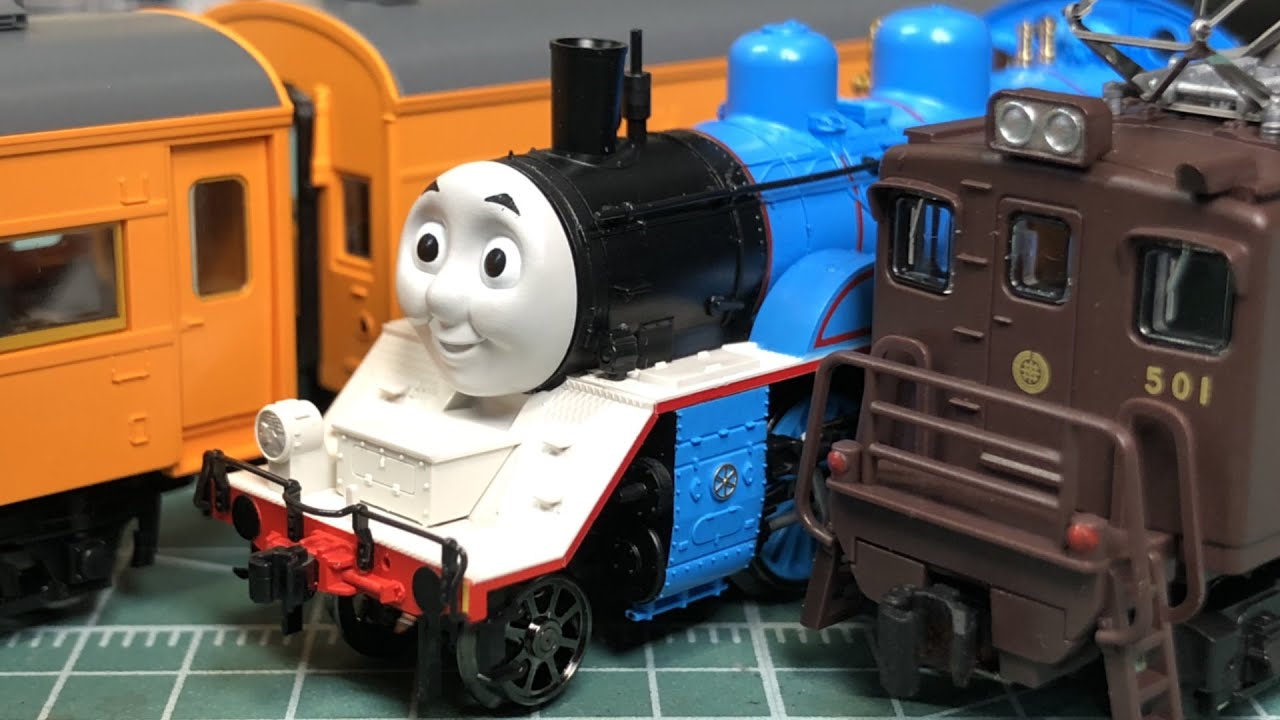 TOMIX】きかんしゃトーマス号セットを見る THOMAS THE TANK ENGINE【N