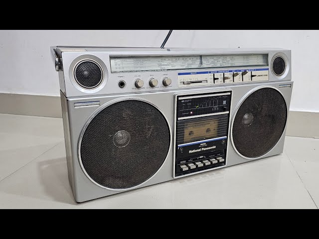 National Panasonic RX-5080 FM/MW/SW1/SW2 stereo 4 band radio