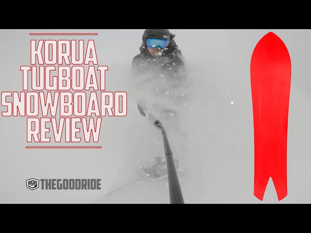 Korua Tugboat Snowboard Review - YouTube