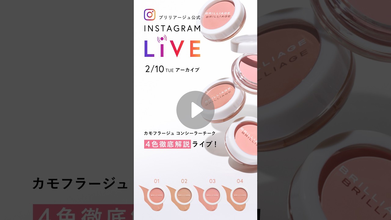 アーカイブ】カモフラージュ コンシーラーチーク 全4色を徹底解説