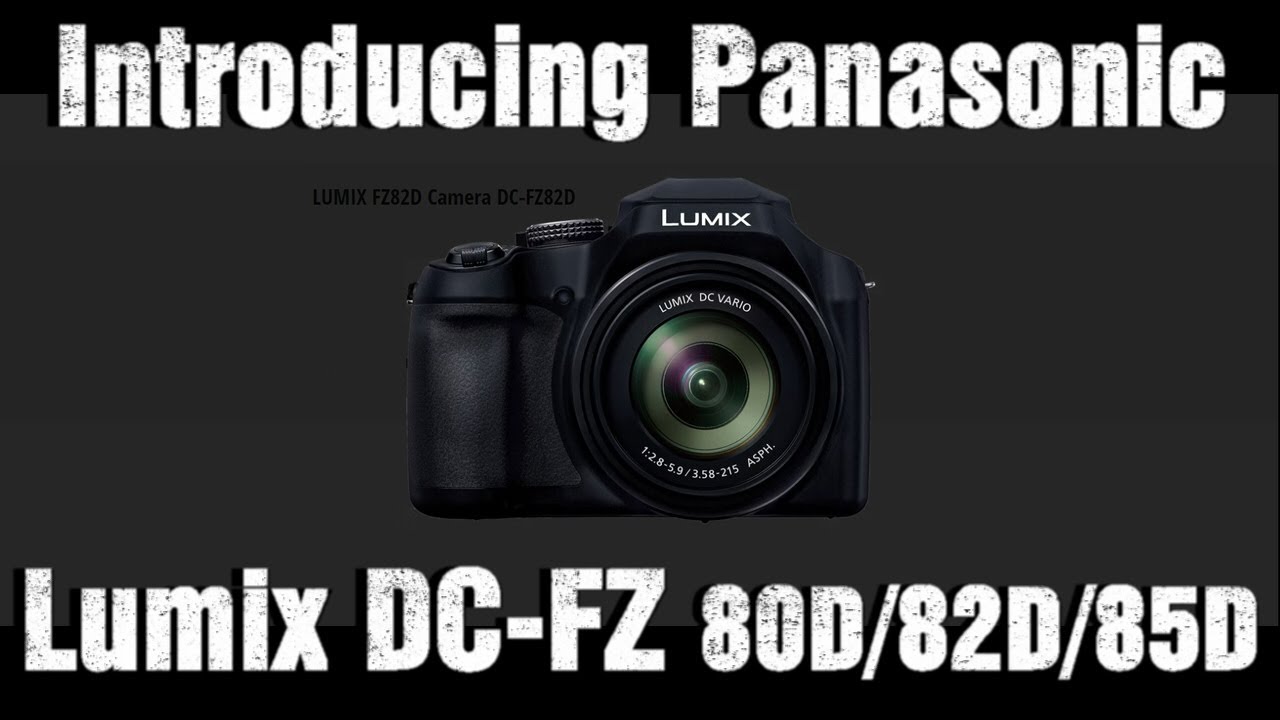 Panasonic Introducing : Lumix DC- FZ80D(USA) | FZ82D | FZ85D(JPN