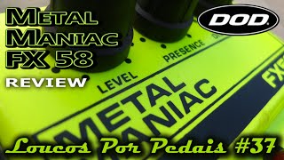 DOD FX58 Metal Maniac - Pedal on ModularGrid